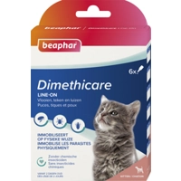 Beaphar DIMETHIcare Line-On Kitten 6 stuks product name