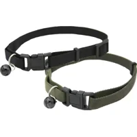 51 Degrees North Wanderful Cat Collar Nylon Flat - Zwart - M 51 Degrees North Wanderful Cat Collar Nylon Flat - Zwart - M