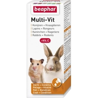 Beaphar Multi-Vit Konijn/Knaagdier 50ml