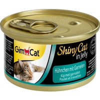 Gimcat Shinycat Kip&Garnalen 70gr