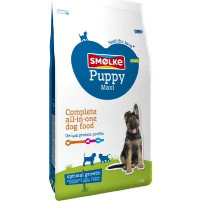 Smølke Puppy Maxi hondenvoer 12kg