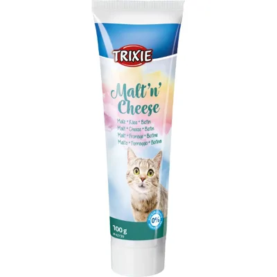 Trixie Malt'n'Cheese Anti-Haarbal kattensnack 100 gram