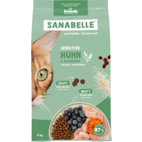 Sanabelle Sensitive met kip en bosbessen kattenvoer 2 kg