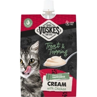 15x Voskes Original Cream Kattensnack Kip 90 gr