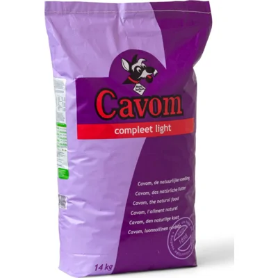 Cavom Compleet Hondenvoer Droog Light 14 kg