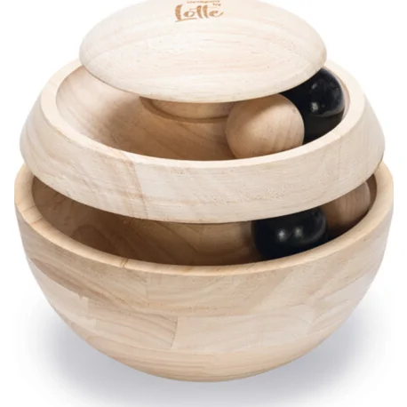 Designed by Lotte Kattenspeelgoed Neya Hout Bruin 16 x 16 x 16 cm