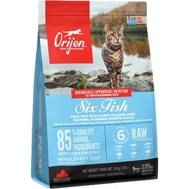 Orijen Six Fish Cat Whole Prey - 2 x 1,8 kg
