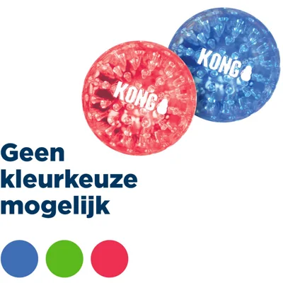 KONG Squeezz Geodz 2-pk Assorted - L