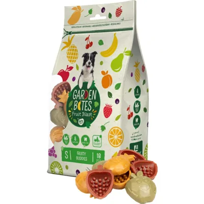 Duvo+ Garden Bites Fruity Buddies - M - 6 stuks