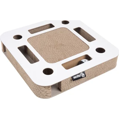 District 70 Spy - Wit - 35 x 35 x 6 cm