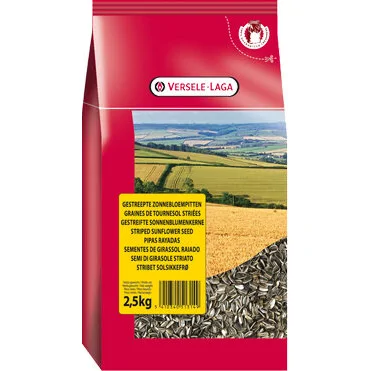 Versele-Laga Gestreepte Zonnebloempitten - 2,5 kg