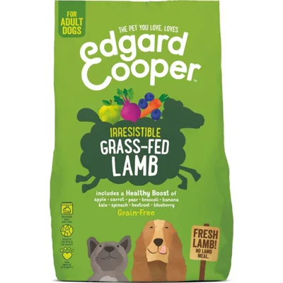 Edgard & Cooper hond Droog Lam 12kg grote brok