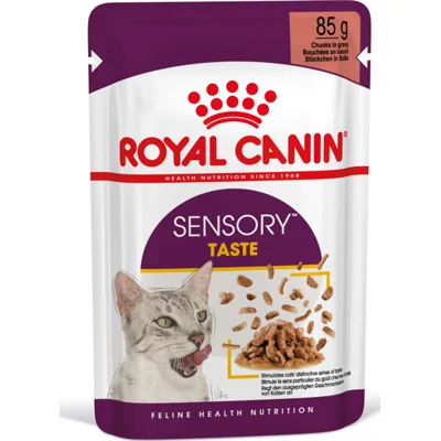 Royal Canin SENSORY Taste in Gravy natvoer kattenvoer zakjes 12x85g
