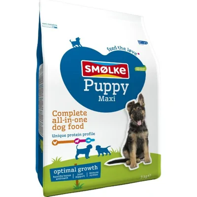 Smølke Puppy Maxi hondenvoer 3kg