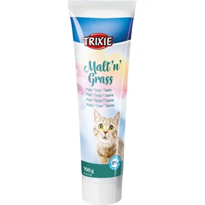 Trixie Malt'n'Grass Anti-Haarbal kattensnack 100 gram