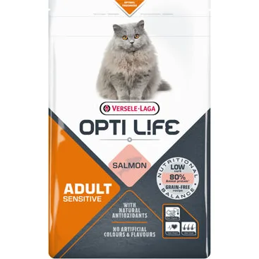 Versele-Laga Opti Life Cat Adult Sensitive 2,5 kg Zalm