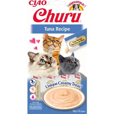 Inaba Ciao Churu met tonijn kattensnack 12 x 14 g