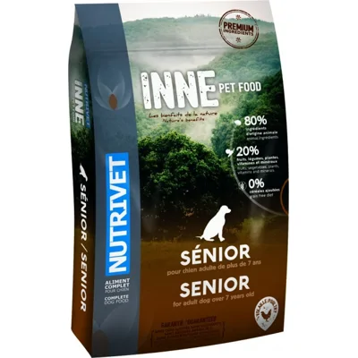 Nutrivet Inne Dog Senior hondenvoer 12 kg