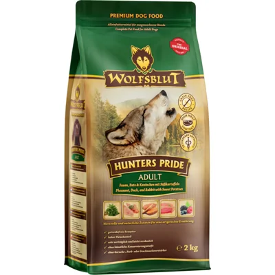 3x Wolfsblut Hunters Pride Adult 2 kg