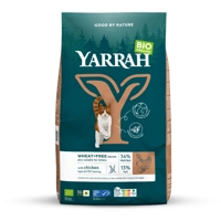 4x Yarrah Bio Kattenvoer Graanvrij Kip&Vis 2,4 kg