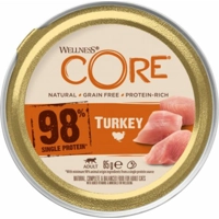 Wellness Core Kattenvoer 98% Recipe Kalkoen 85 gr