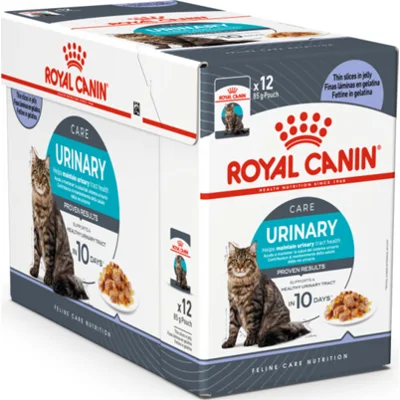 48x Royal Canin Urinary Care Jelly Kattenvoer Nat 85 gr