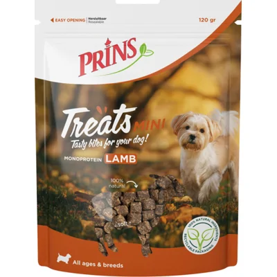 Prins Hondensnack Treats Lamb 120 gr
