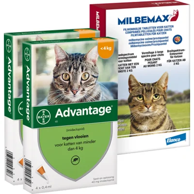 Elanco Preventiepakket Binnenkat 2 - 4 kg