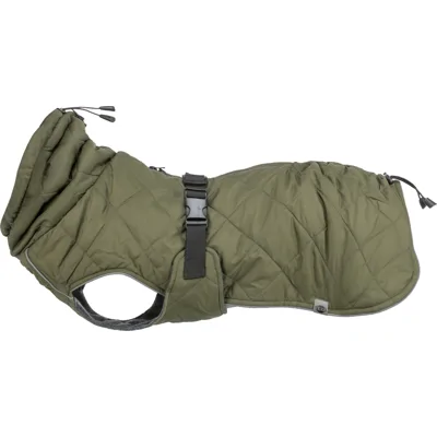 Trixie Hondenjas Minot - Olijfgroen - XL - 70 cm