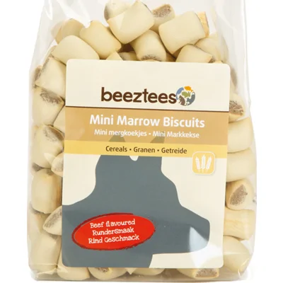 Beeztees Mini Mergkoekjes Rund - 400 gram