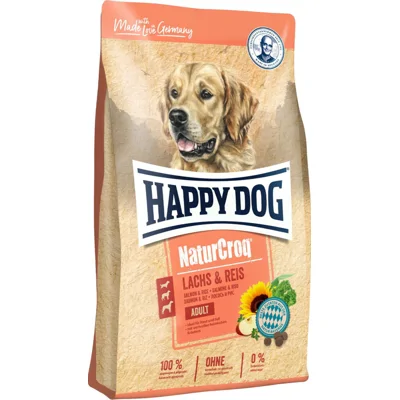 Happy Dog NaturCroq Lachs & Reis (Zalm en Rijst) - 11 kg