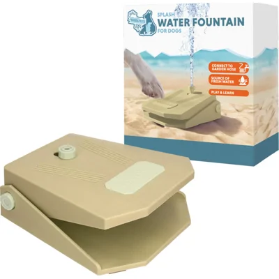 Coolpets Splash Water Fountain - Beige