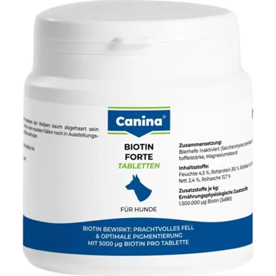 Canina Biotine Forte Tabletten - 100 g