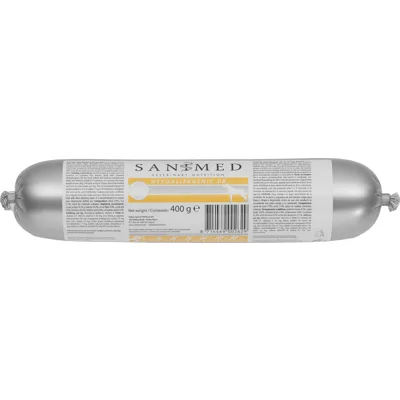 SANIMED Hypoallergenic Dog - eend/rijst worst 30 x 400 gr.