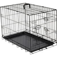 Adori Hondenbench 2-Deurs Zwart 62x44x50 cm