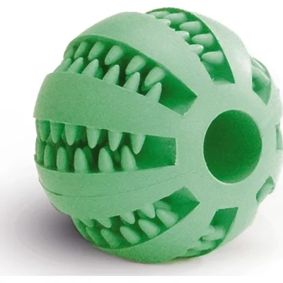 Beeztees Rubber Dental Massagebal Mint hondenspeelgoed 7cm