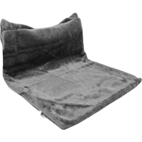 Duvo+ radiator hangmat pluche grijs 45x31x26cm