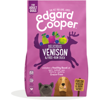 Edgard & Cooper Hond hert & eend 12kg Grote brok