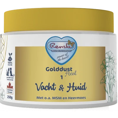 Renske Golddust Heal 1 - Vacht & Huid 250gram
