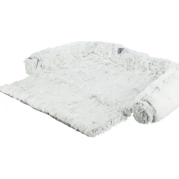 Trixie sofa bed harvey meubelbeschermer hoekig wit / zwart 90x90x8 cm