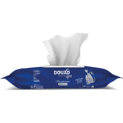 Douxo Spa multifunctionele doekjes voor hond en kat 2 stuks