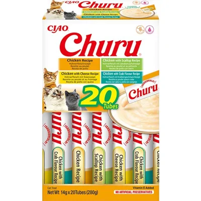 Inaba Ciao Churu multipack met kip kattensnack 20 x 14 g