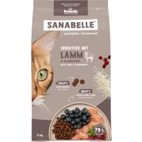 Sanabelle Sensitive met lam en bosbessen kattenvoer 2 kg