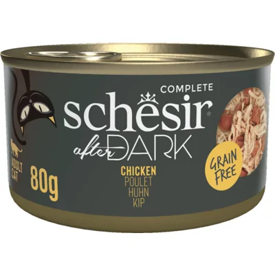 12x Schesir After Dark Bouillon Kip 80 gr