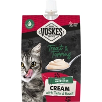 15x Voskes Original Cream Kattensnack Tonijn&Rund 90 gr product name