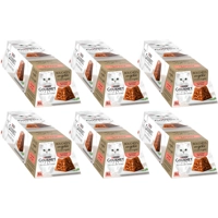6x Gourmet Revelations Gelei Kattenvoer Nat Zalm 4 x 57 gr