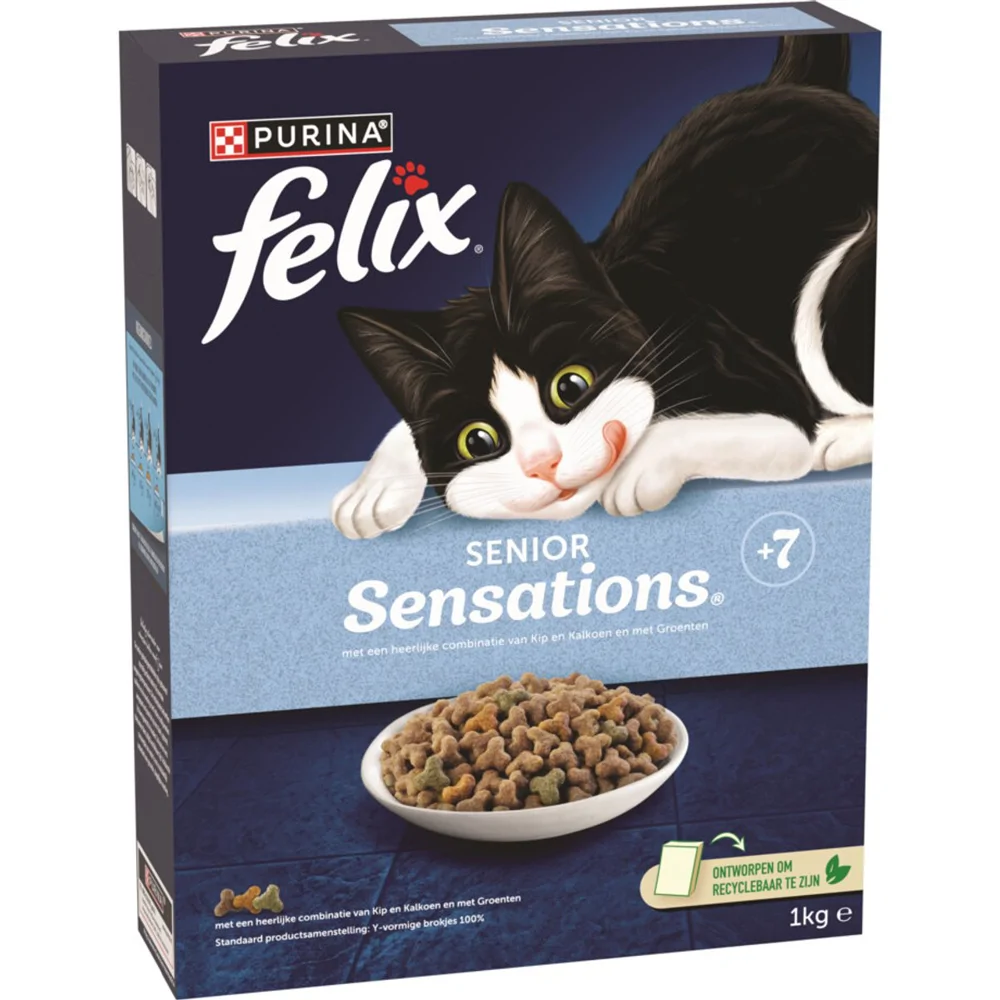 Felix Kattenvoer Senior Sensations 1 kg