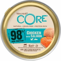 Wellness Core Kattenvoer 98% Recipe Kip - Zalm 85 gr