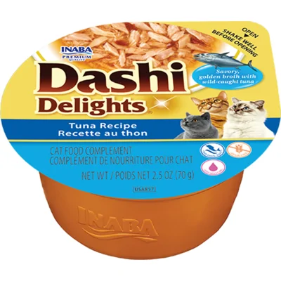 Ciao Kattenvoer Nat Dashi Delights Bouillon Tuna 70 gr