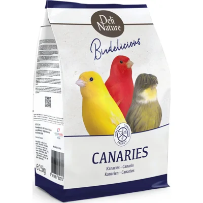 4x Deli Nature 5 Sterren Menu Kanarie 2,5 kg